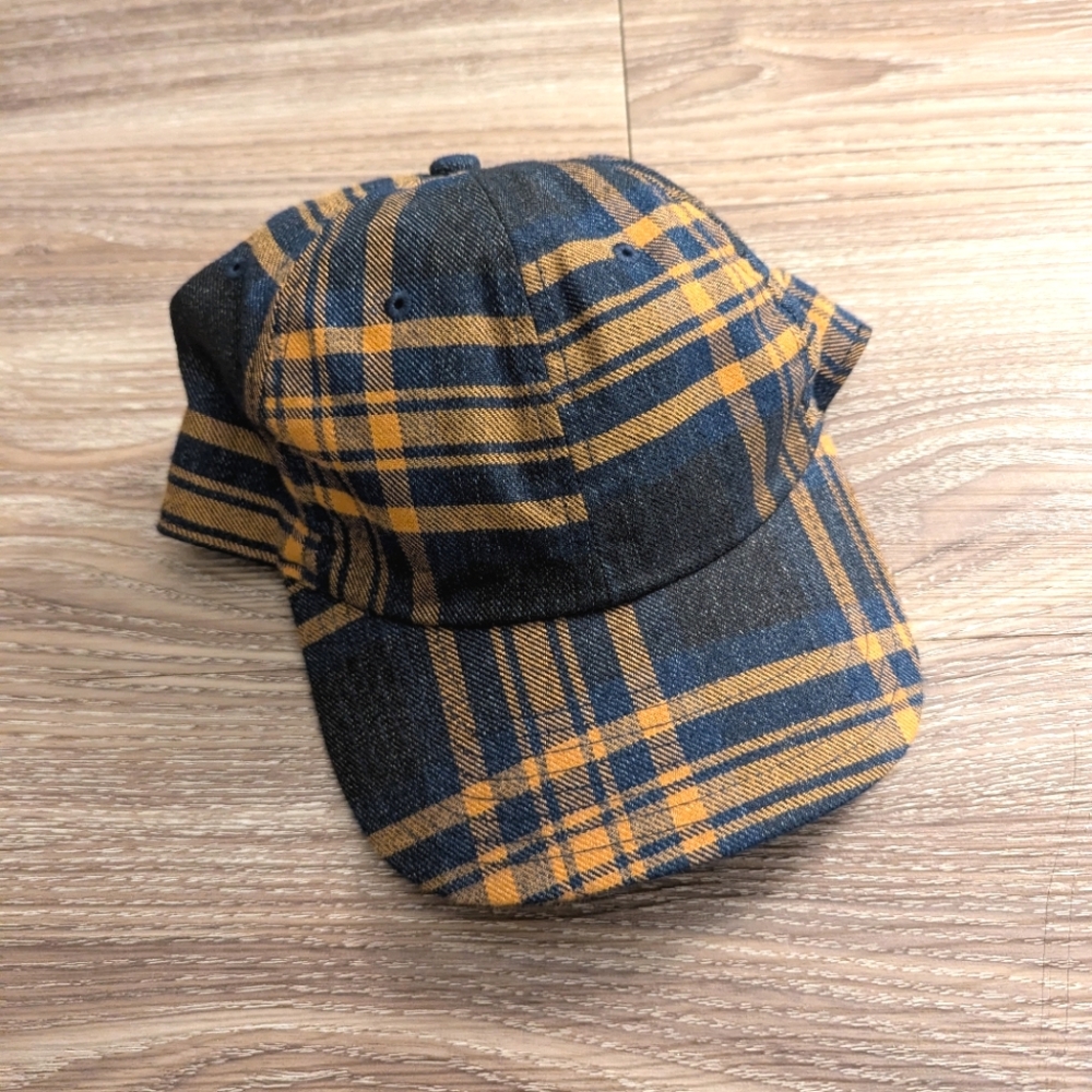 Nike SB plaid skate board snapback dad hat